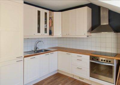 Renovering av kök. Bild på det gamla köket.